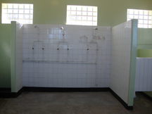 Nelson Mandela's showers